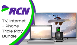 RCN High-speed Internet, TV, & Phone Bundle for Home