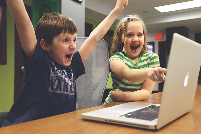 Children Using Computer