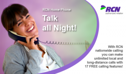 RCN, RCN phone, home phone, unlimited calling plan, landline